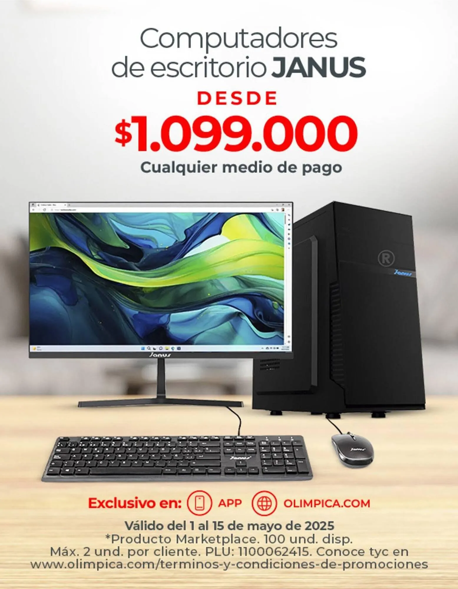 Catalogo de Catálogo Olímpica 2 de mayo al 15 de mayo 2025 - Pag 1