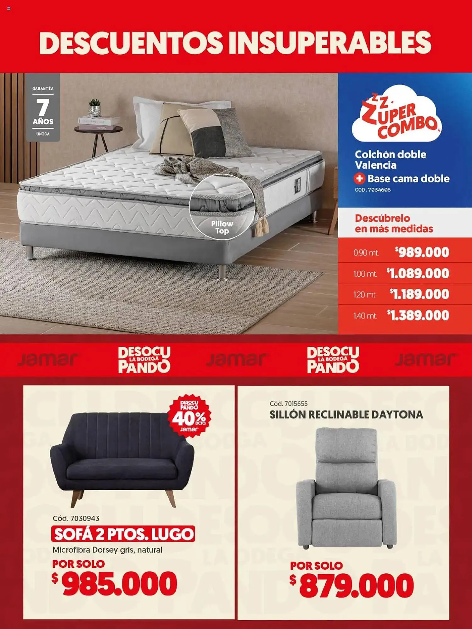 Catalogo de Catálogo Muebles Jamar 29 de mayo al 24 de junio 2025 - Pag 3