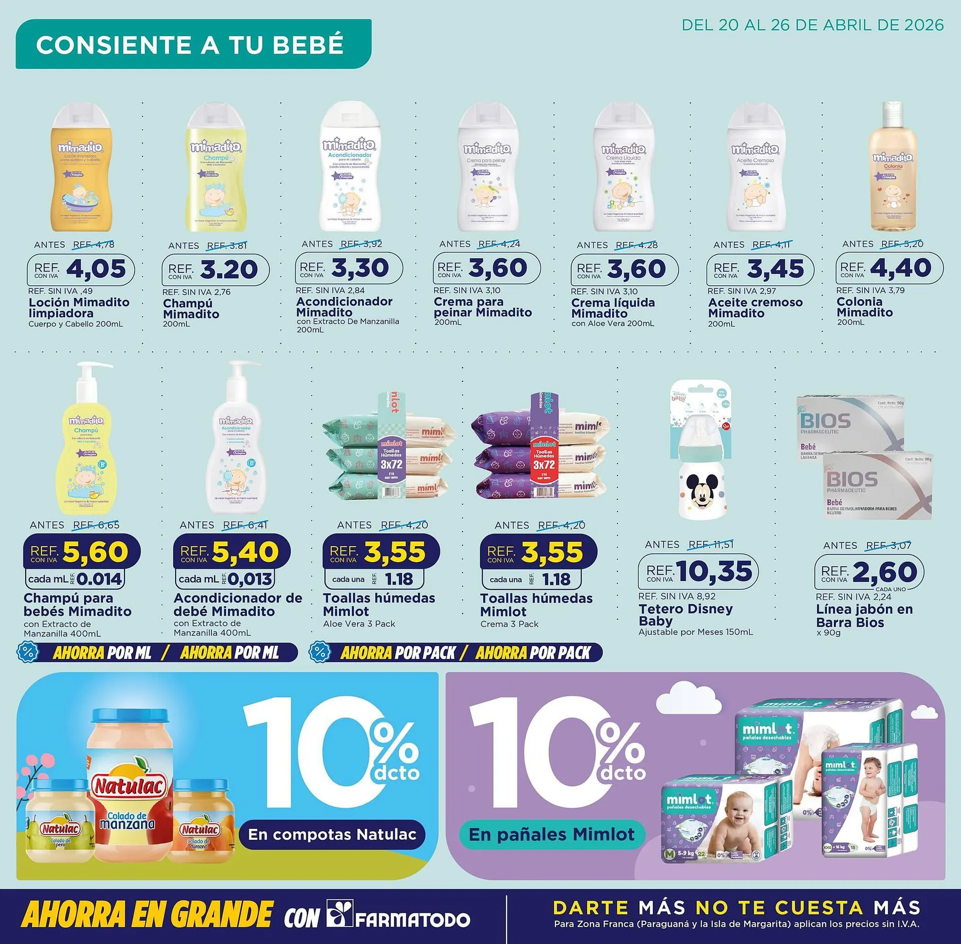 Catalogo de Catálogo FarmaTodo 20 de abril al 26 de abril 2026 - Pag 3
