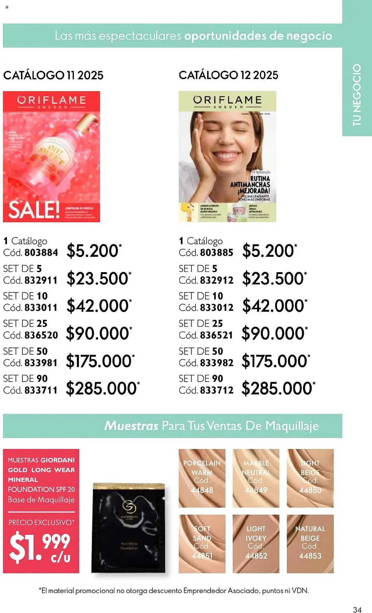 Catalogo de Catálogo Oriflame 12 de julio al 18 de julio 2025 - Pag 34