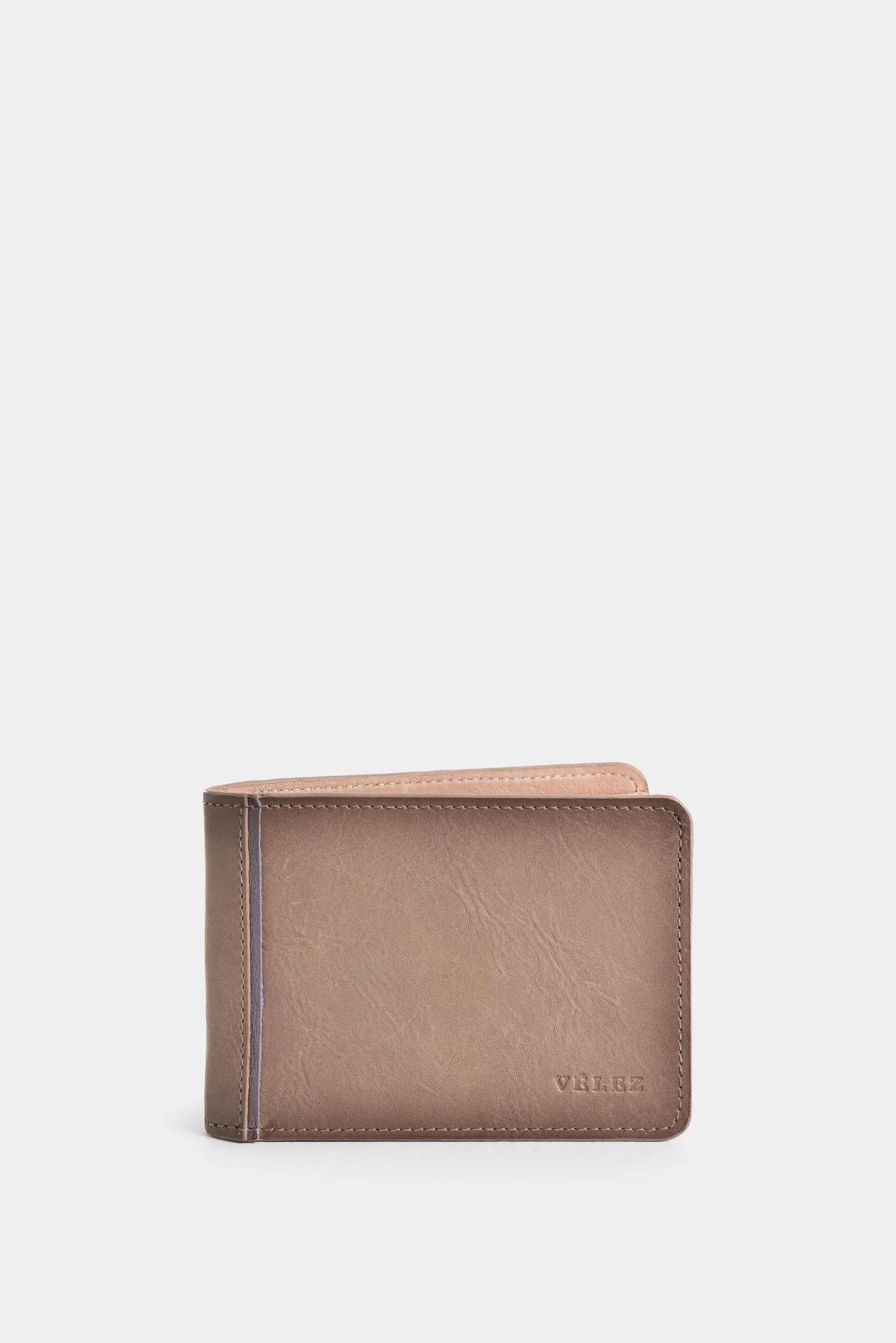 Billetera loira de cuero para hombre silueta clásica