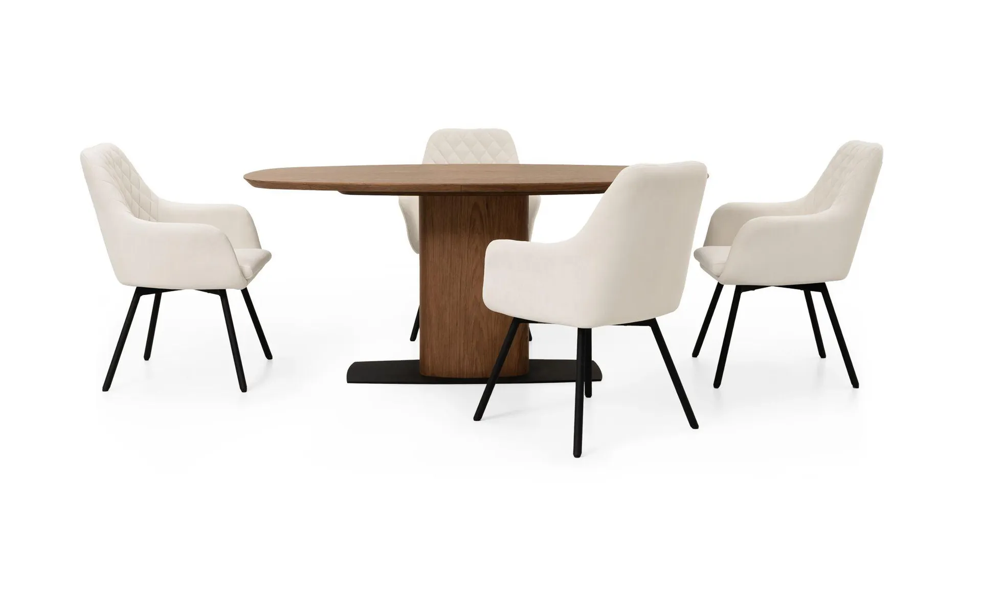 Mesa Comdeor Niza + 4 Sillas Odense P/N