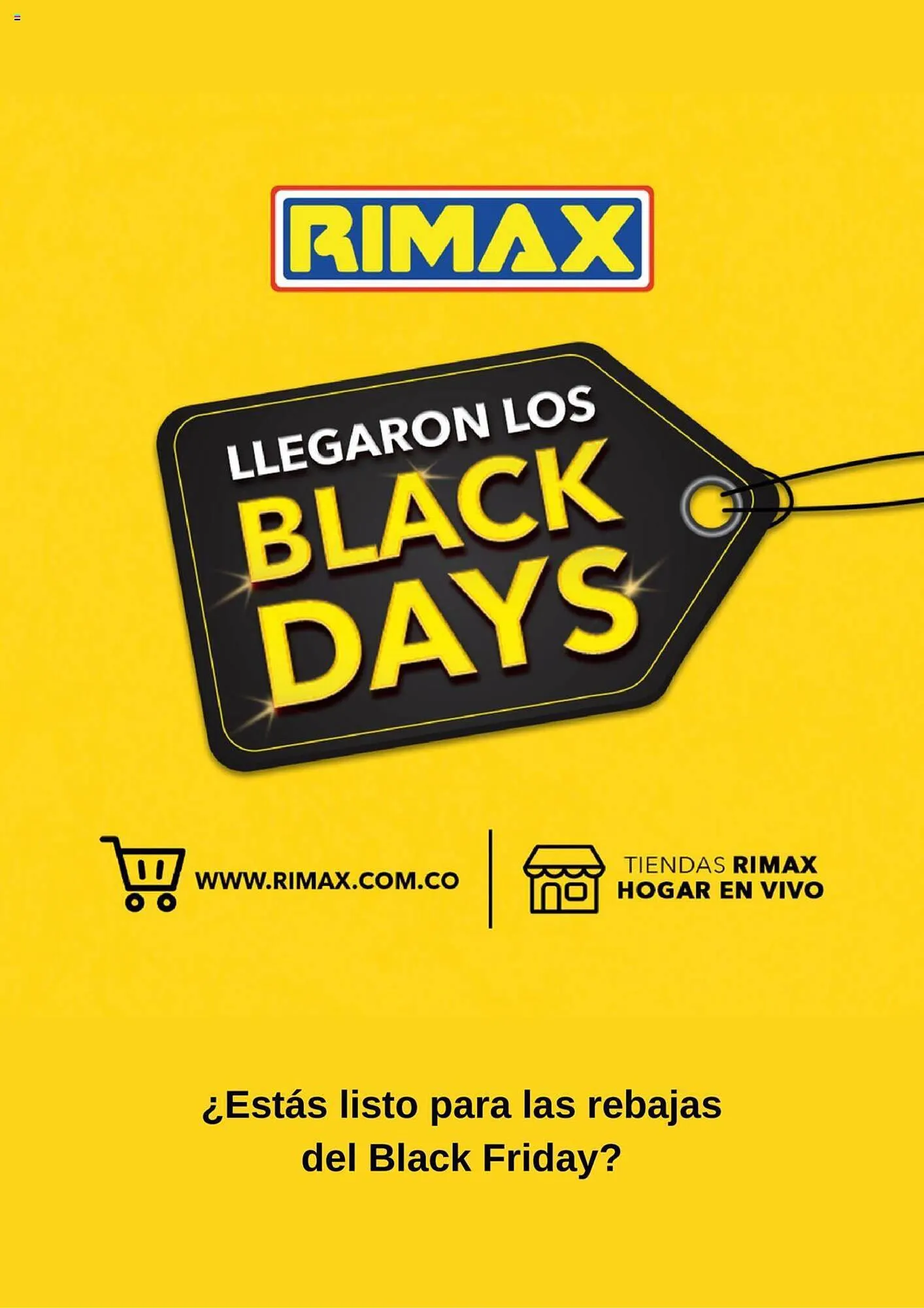 Catalogo de Catálogo Rimax 23 de noviembre al 27 de noviembre 2023 - Pag 1