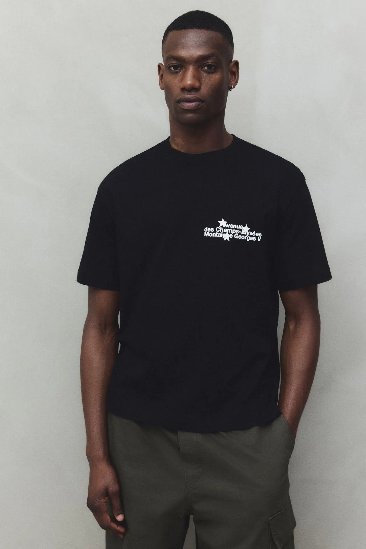 Camiseta Loose Fit con motivo estampado