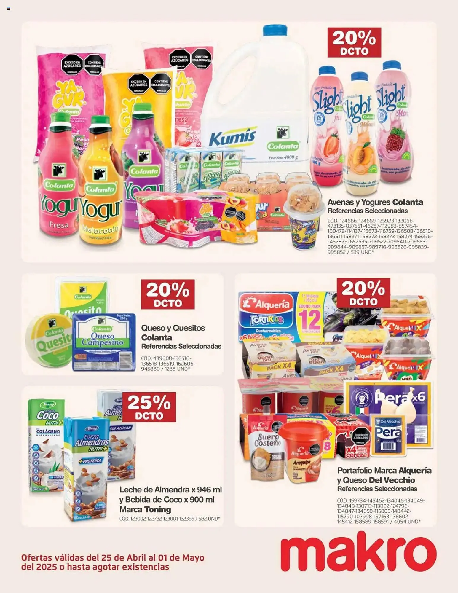 Catalogo de Catálogo Makro 25 de abril al 1 de mayo 2025 - Pag 17
