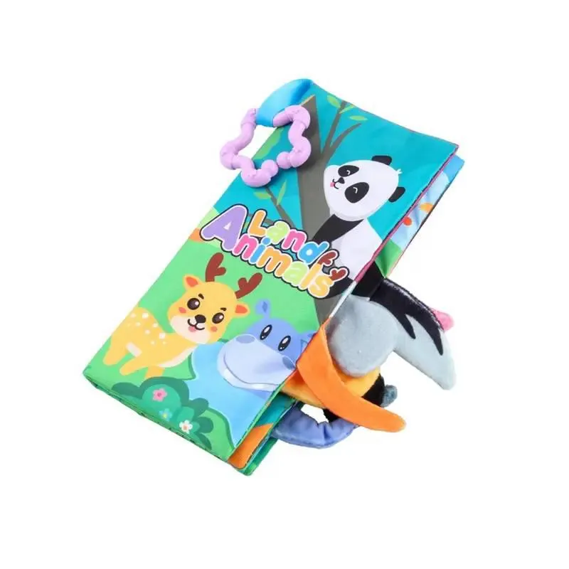 Libro Sensorial Estimulación Temprana Texturas Bosque