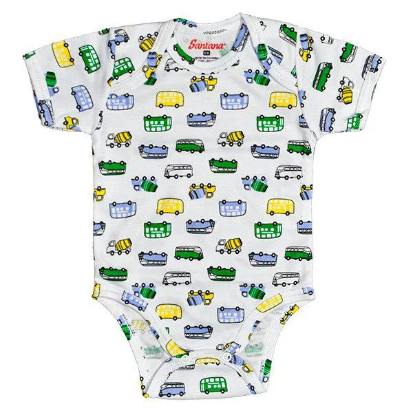 Body Bebé Manga Corta Niño