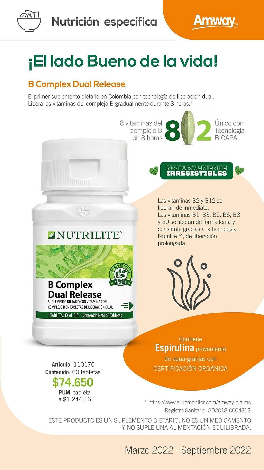 Catalogo de Catálogo Amway 14 de septiembre al 30 de septiembre 2023 - Pag 17