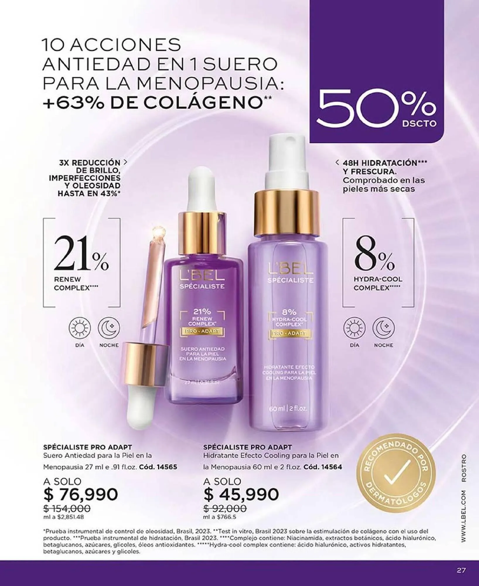 Catalogo de Catálogo L'bel 25 de marzo al 30 de abril 2025 - Pag 27