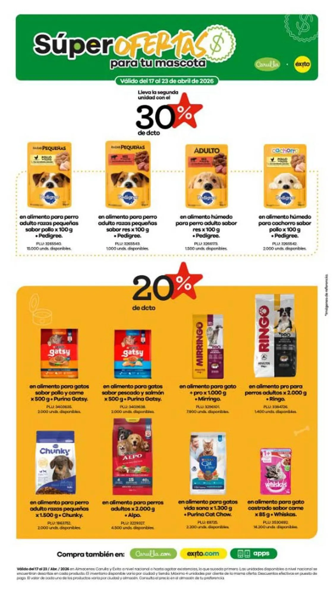 Catalogo de Catálogo Carulla 20 de abril al 23 de abril 2026 - Pag 4