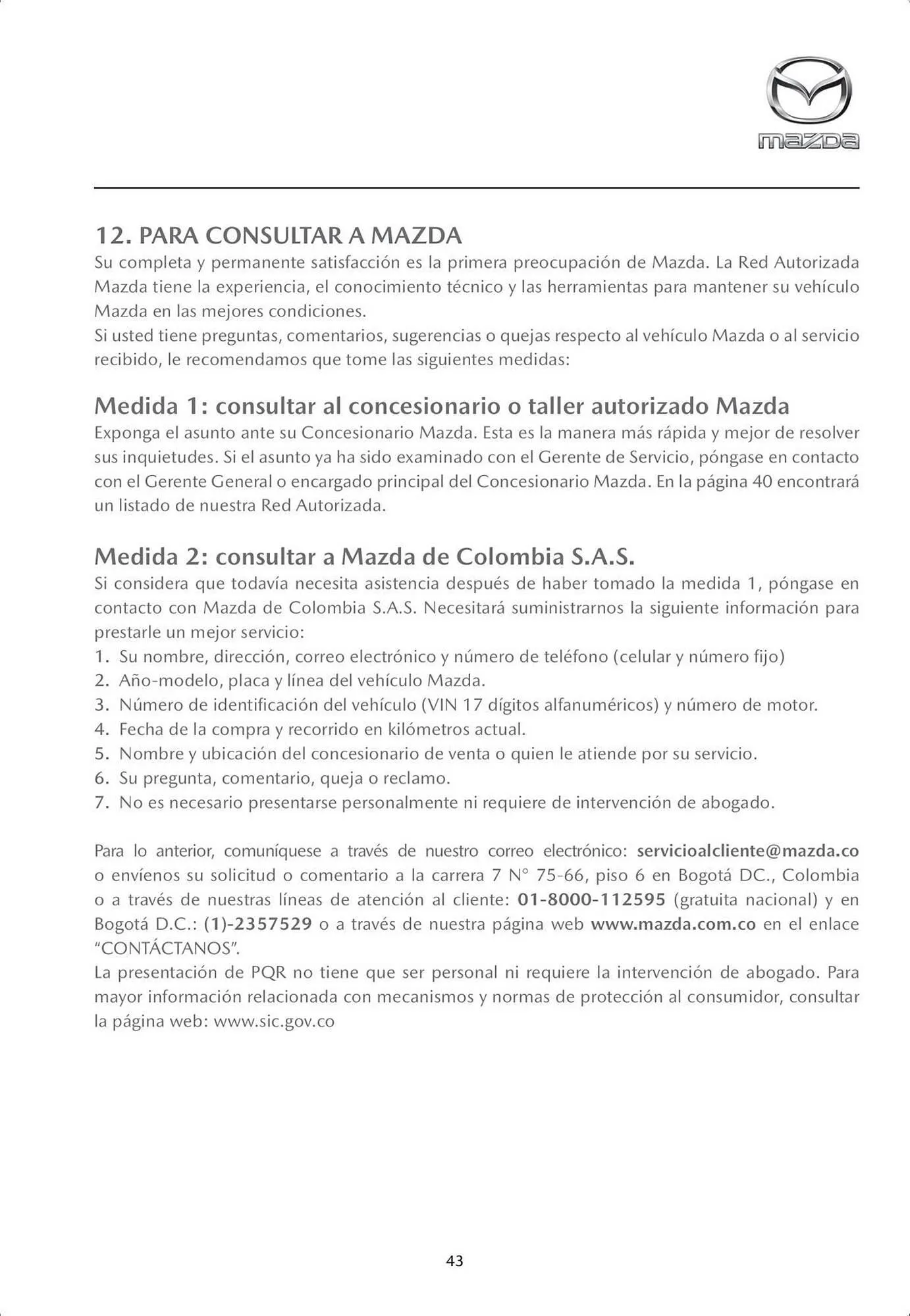 Catalogo de Catálogo Mazda 4 de octubre al 4 de octubre 2024 - Pag 45
