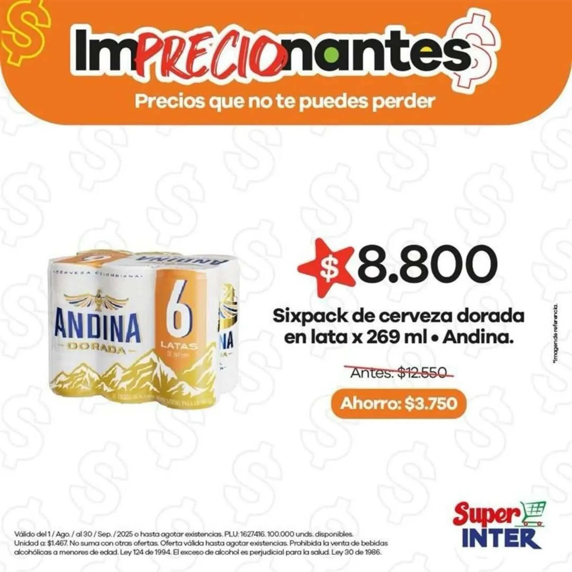 Catalogo de Catálogo Super Inter 6 de agosto al 30 de septiembre 2025 - Pag 1