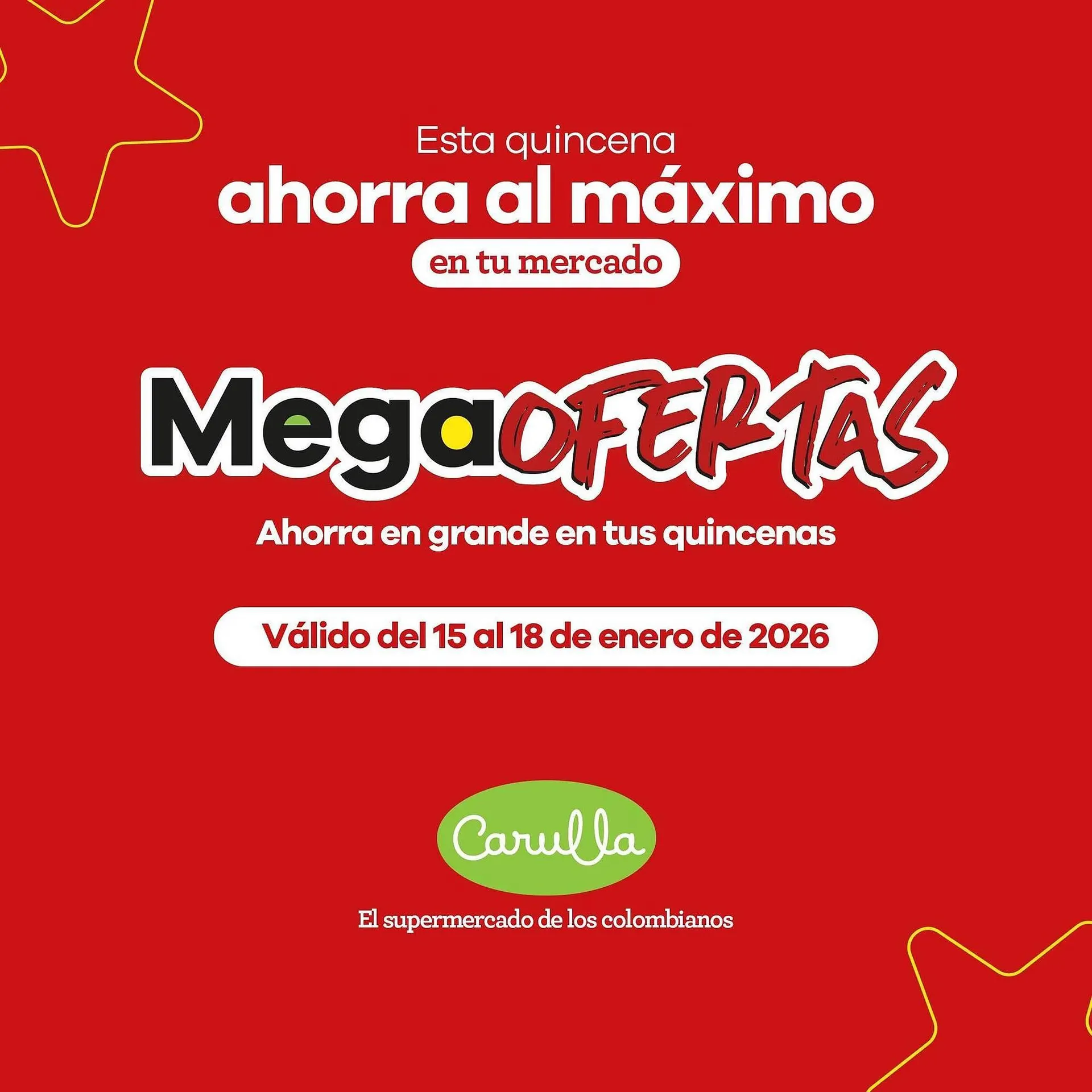 Catalogo de Catálogo Carulla 15 de enero al 18 de enero 2026 - Pag 1