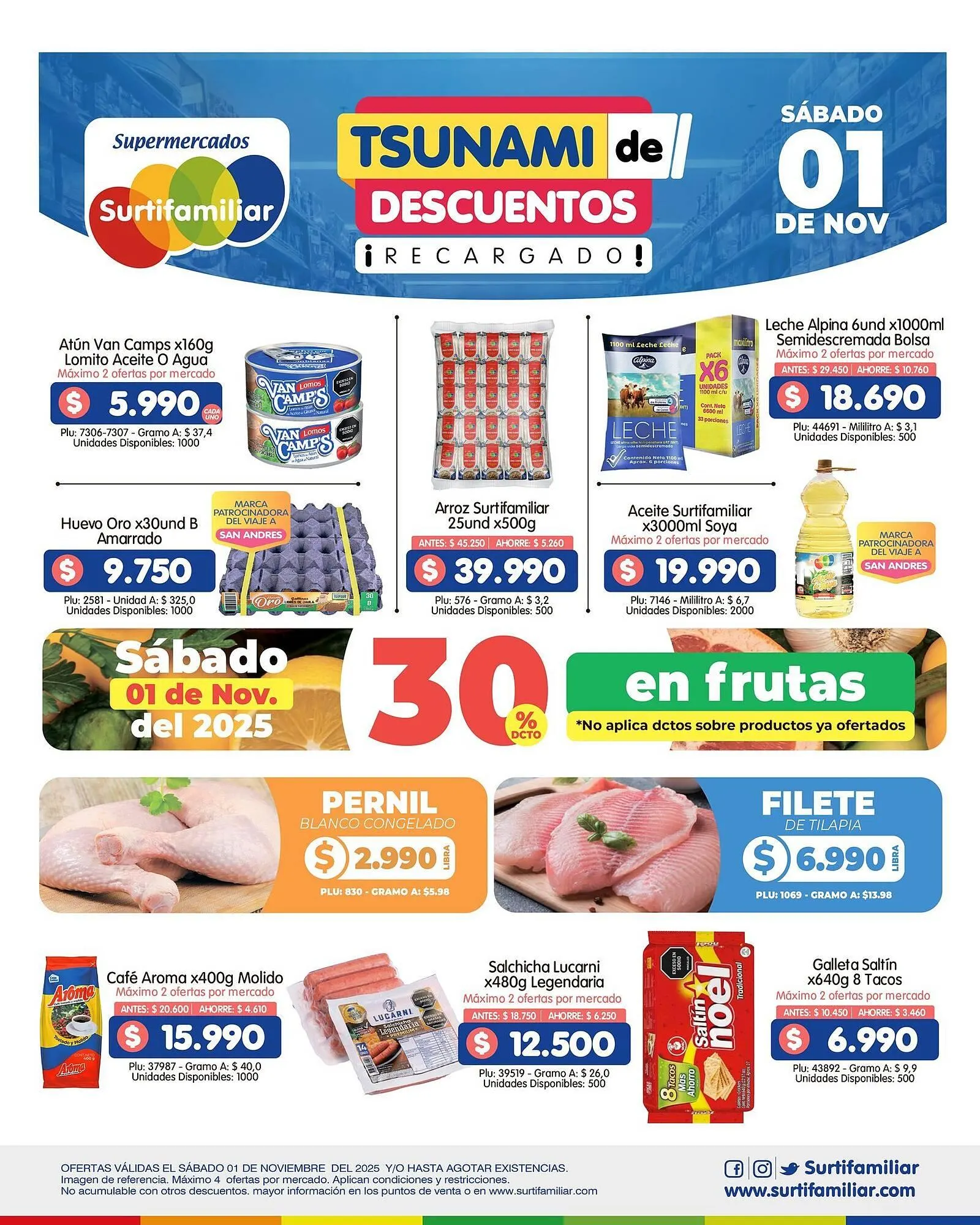 Catalogo de Catálogo Surtifamiliar 30 de octubre al 3 de noviembre 2025 - Pag 3