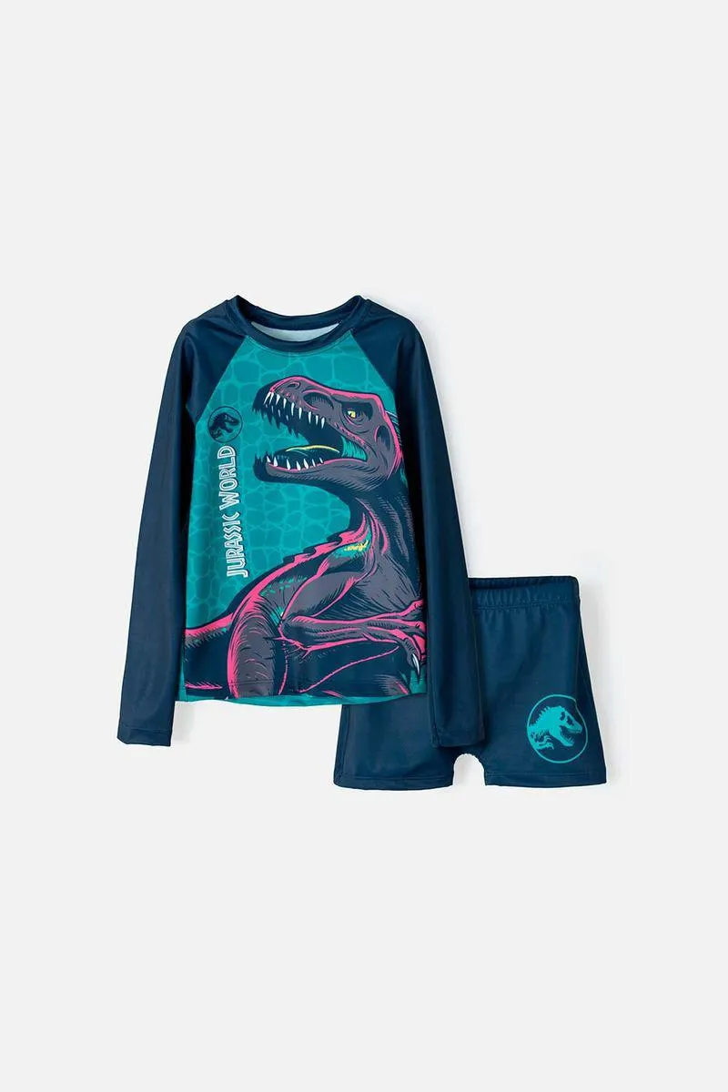 Conjunto Baño Niño Jurassic World