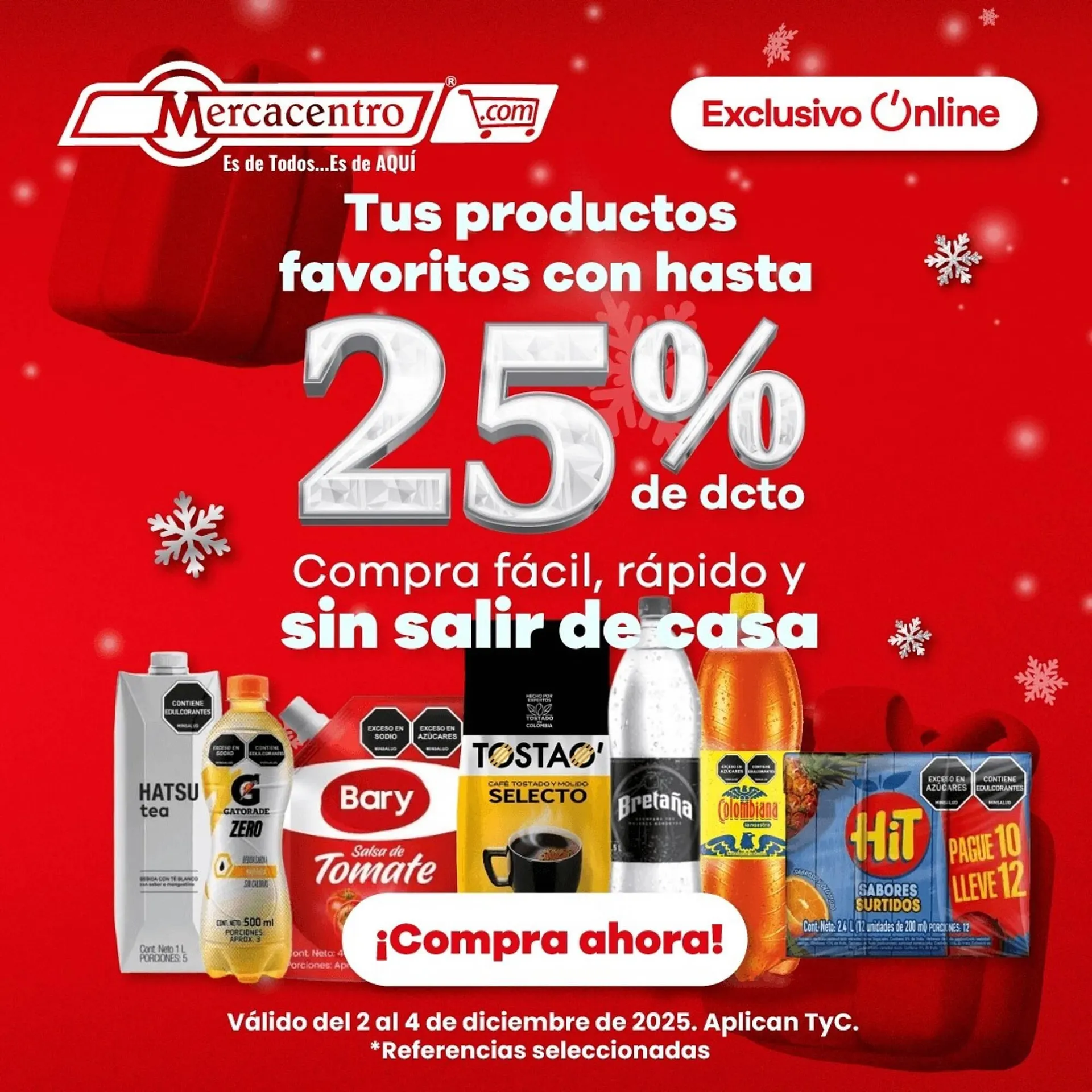 Catalogo de Catálogo MercaCentro 2 de diciembre al 4 de diciembre 2025 - Pag 4