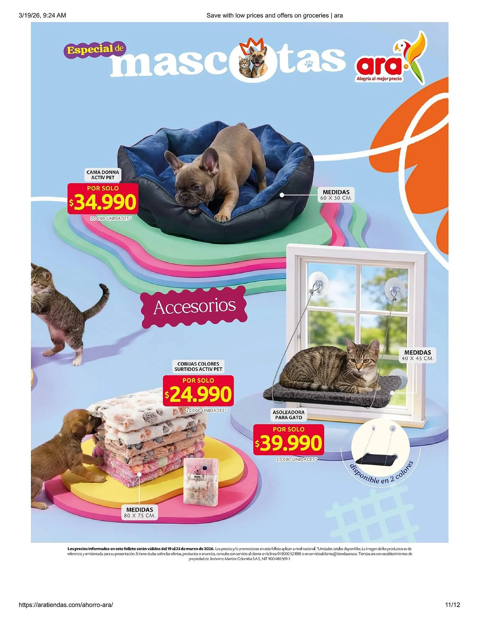 Catalogo de Catálogo Ara 19 de marzo al 10 de abril 2026 - Pag 11