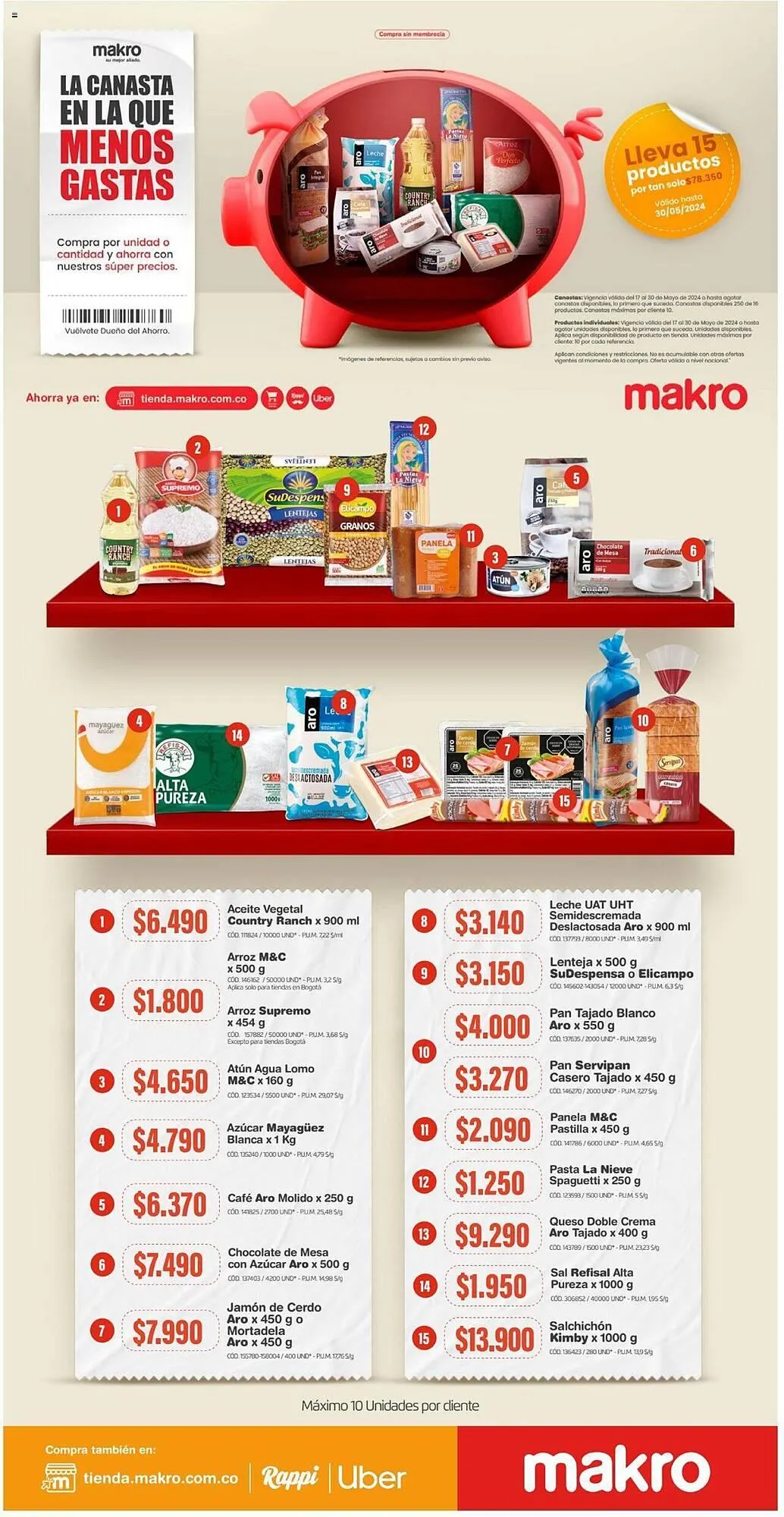 Catalogo de Catálogo Makro 17 de mayo al 23 de mayo 2024 - Pag 9