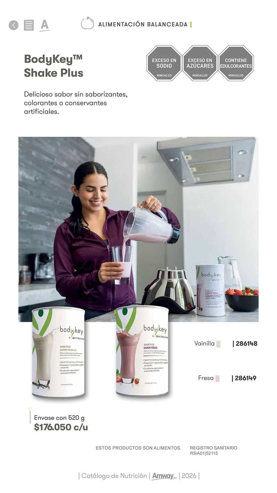 Catalogo de Catálogo Amway 26 de marzo al 31 de diciembre 2026 - Pag 26
