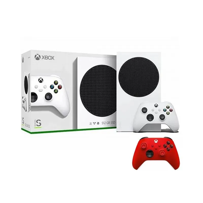 Consola Xbox series S Standard 512 GB + control adicional Pulse Red