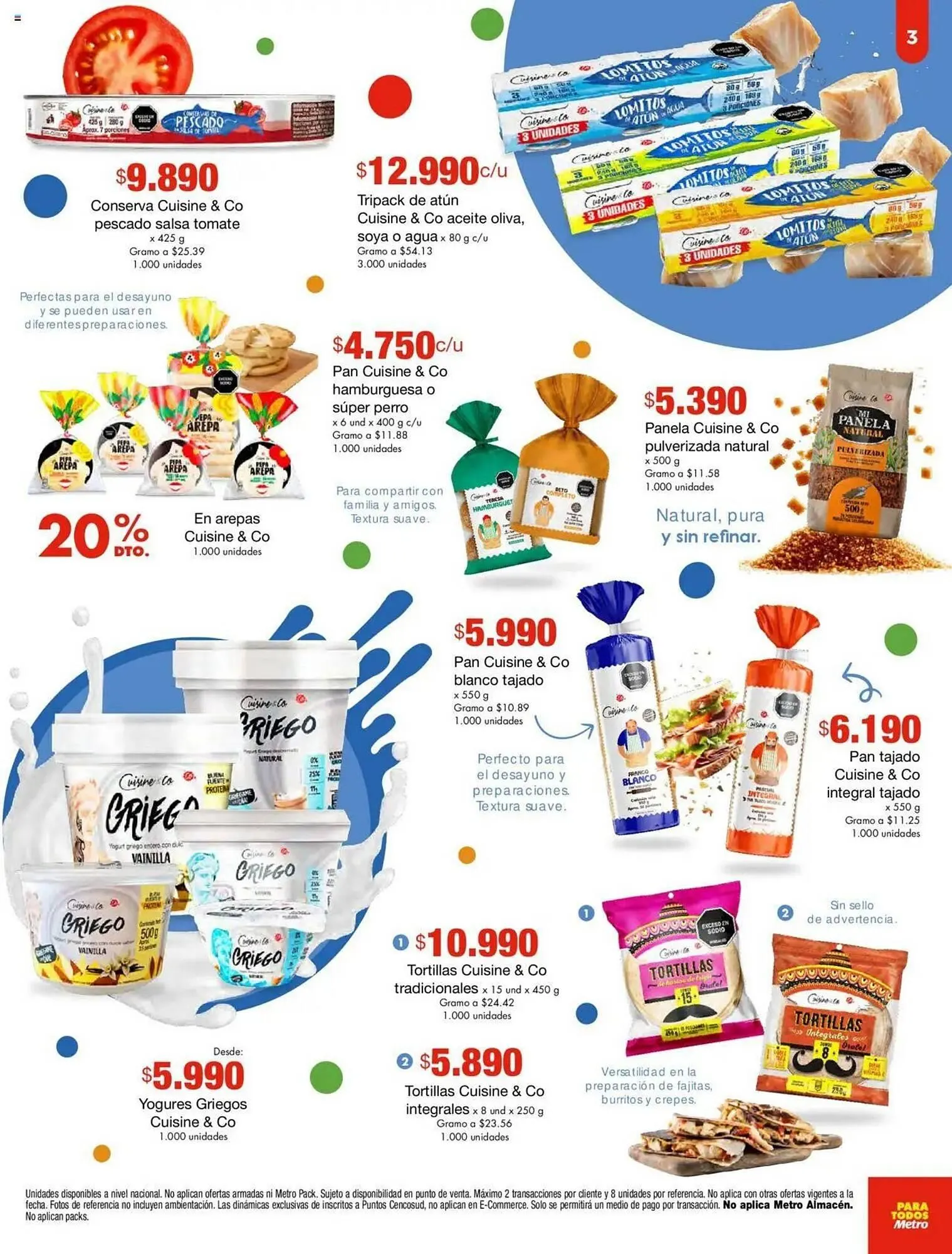 Catalogo de Catálogo Metro 14 de mayo al 2 de junio 2025 - Pag 3