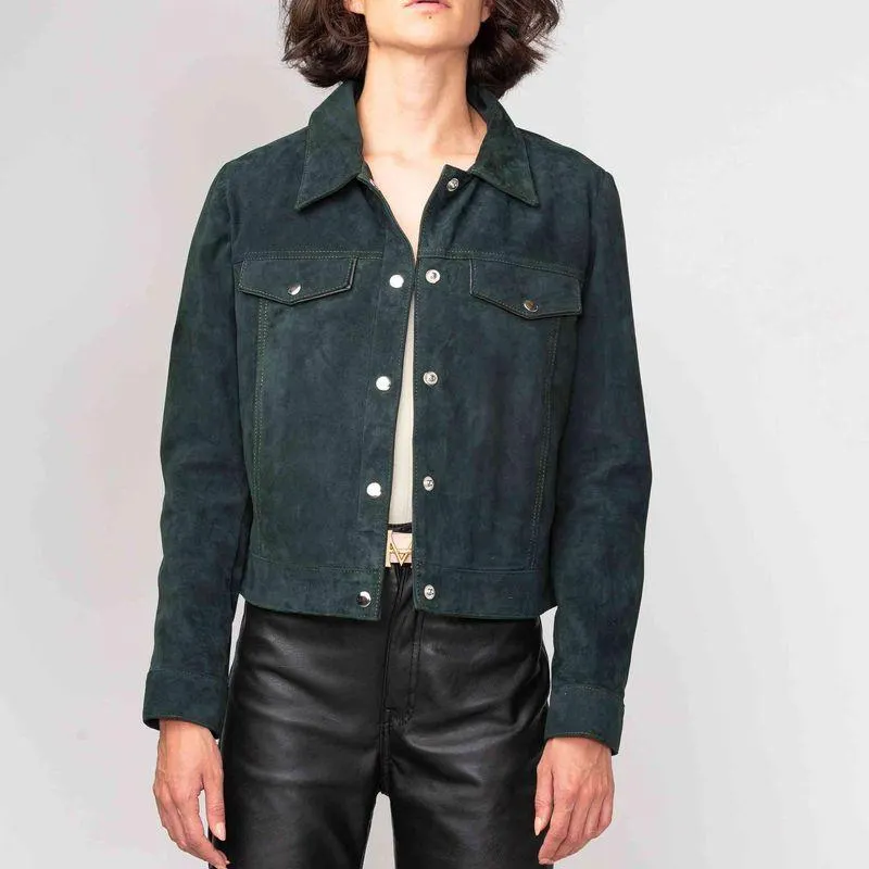 Chaqueta casual zafiro salvia Gema mh