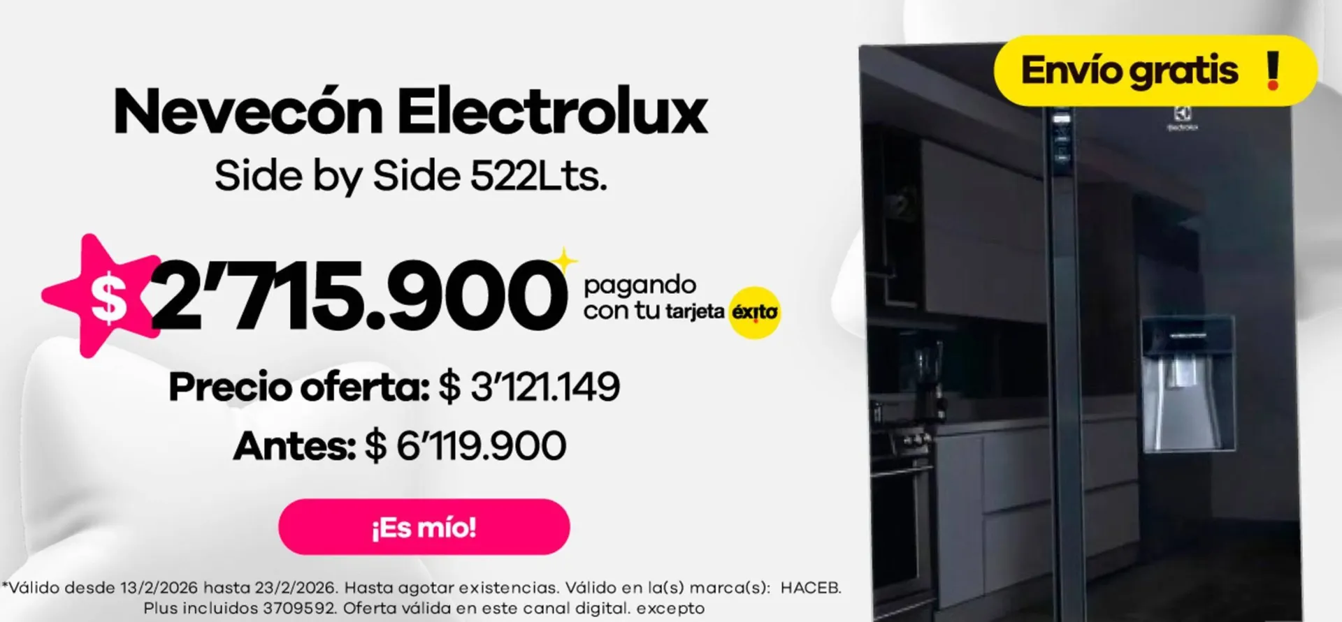 Catalogo de Catálogo Éxito 20 de febrero al 26 de febrero 2026 - Pag 7