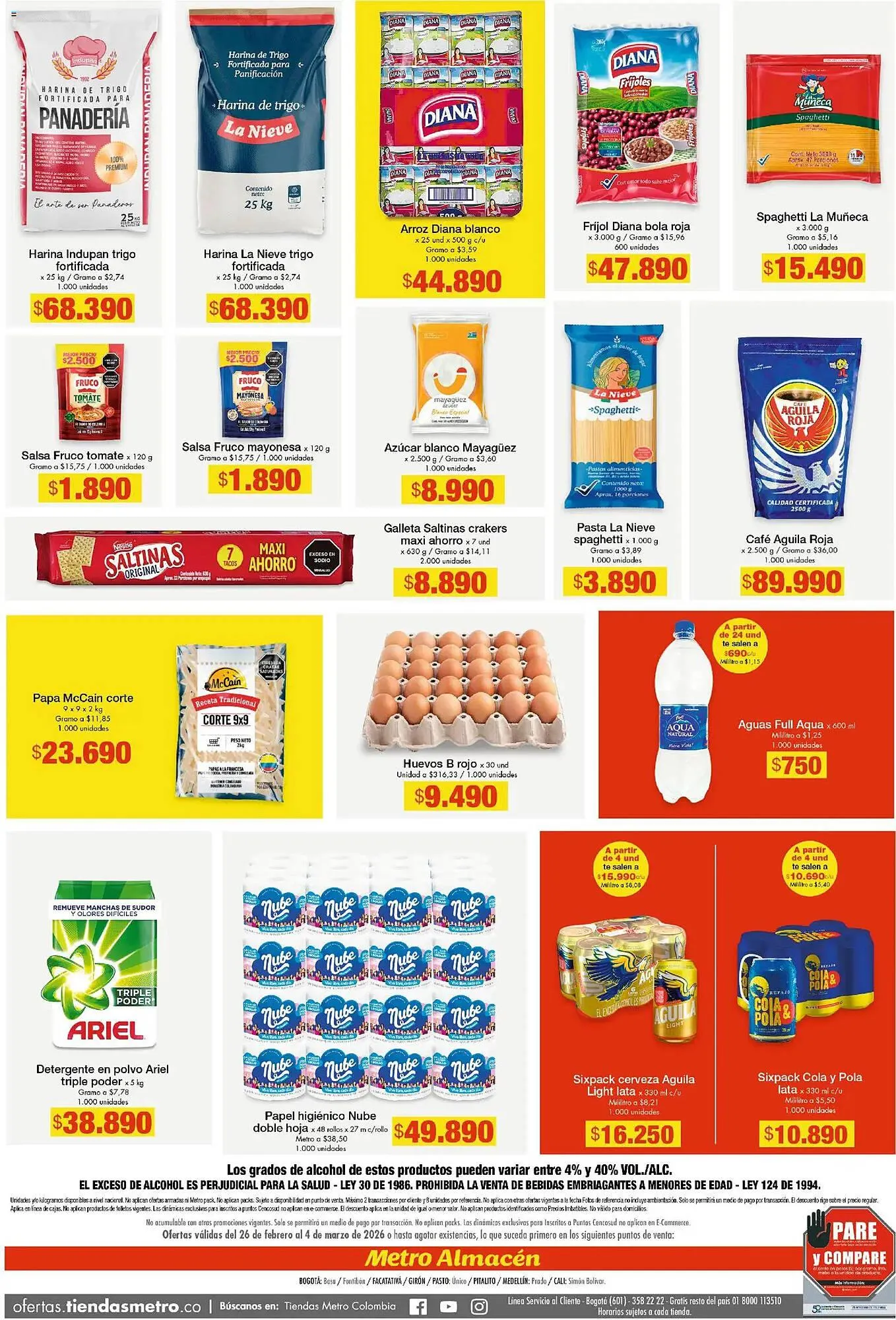 Catalogo de Catálogo Metro 26 de febrero al 5 de marzo 2026 - Pag 2