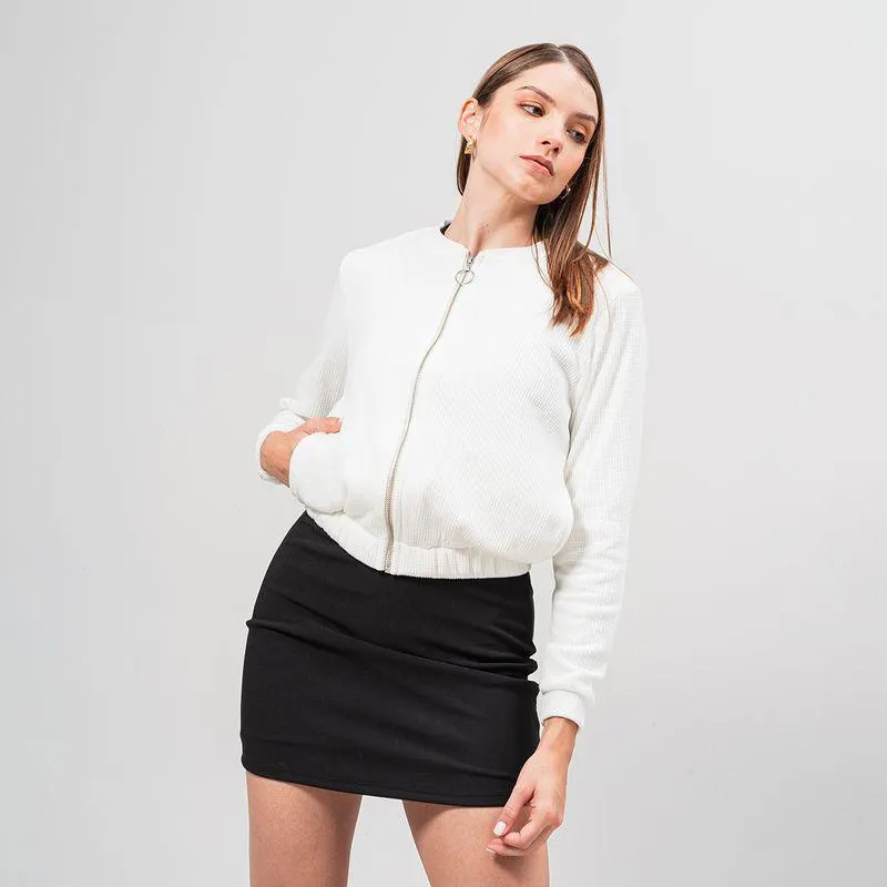 Chaqueta Bomber Larga Twit