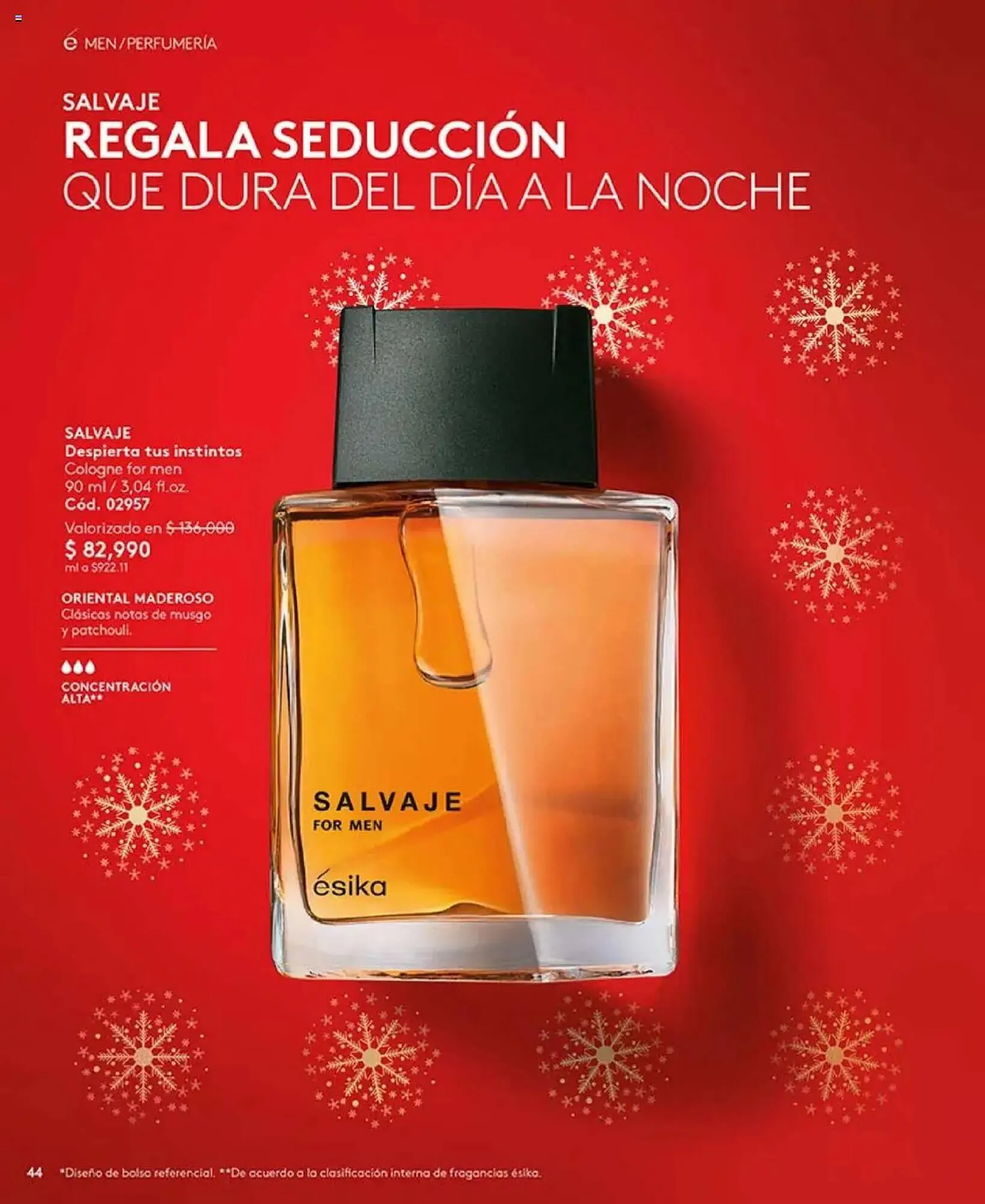 Catalogo de Catálogo Ésika 14 de octubre al 31 de diciembre 2025 - Pag 44