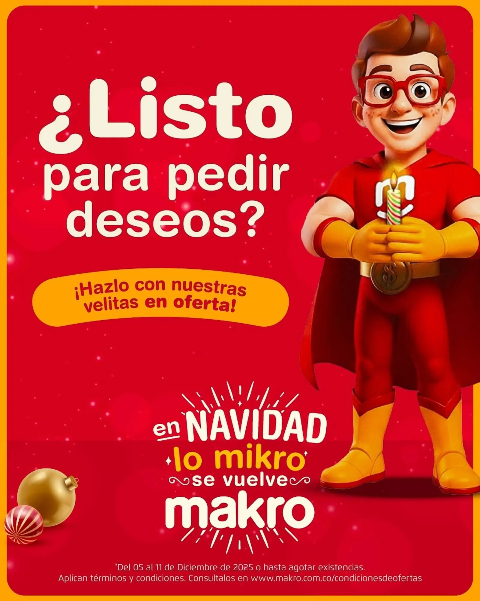 Catalogo de Catálogo Makro 8 de diciembre al 11 de diciembre 2025 - Pag 1