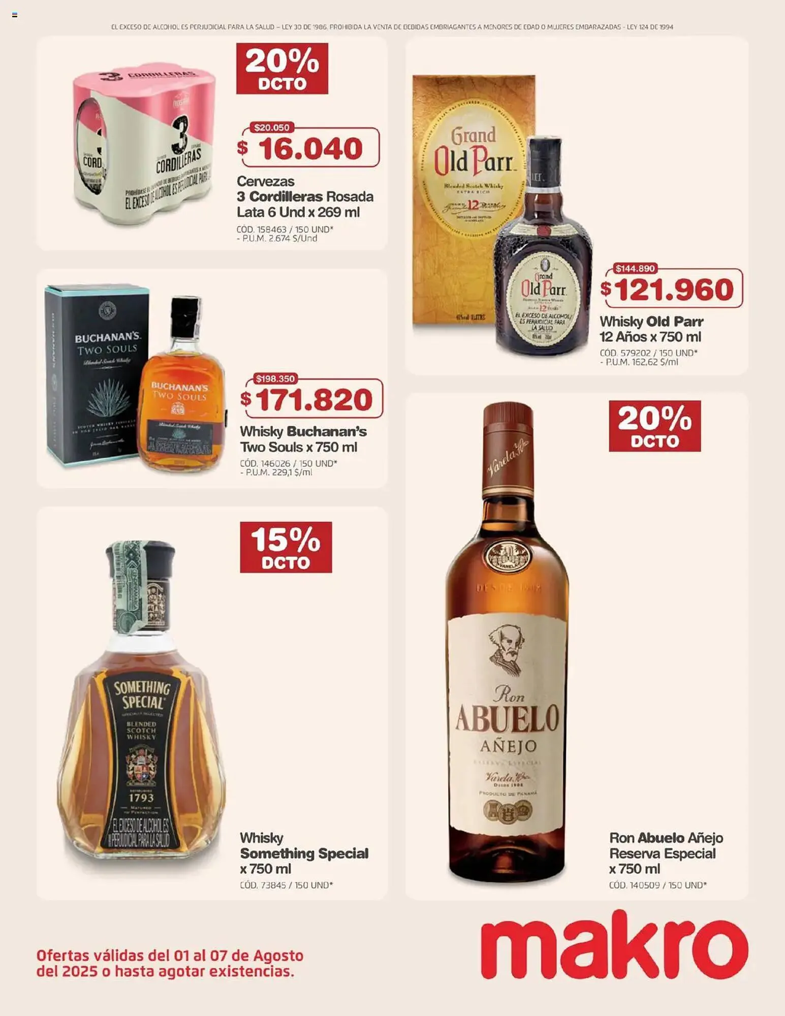 Catalogo de Catálogo Makro 1 de agosto al 8 de agosto 2025 - Pag 5