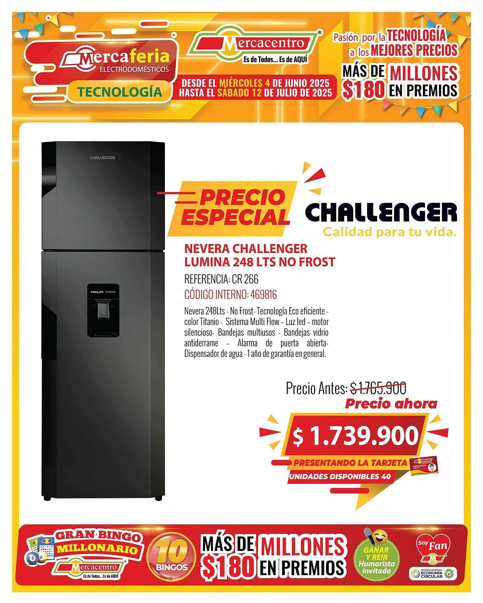 Catalogo de Catálogo MercaCentro 29 de junio al 12 de julio 2025 - Pag 1