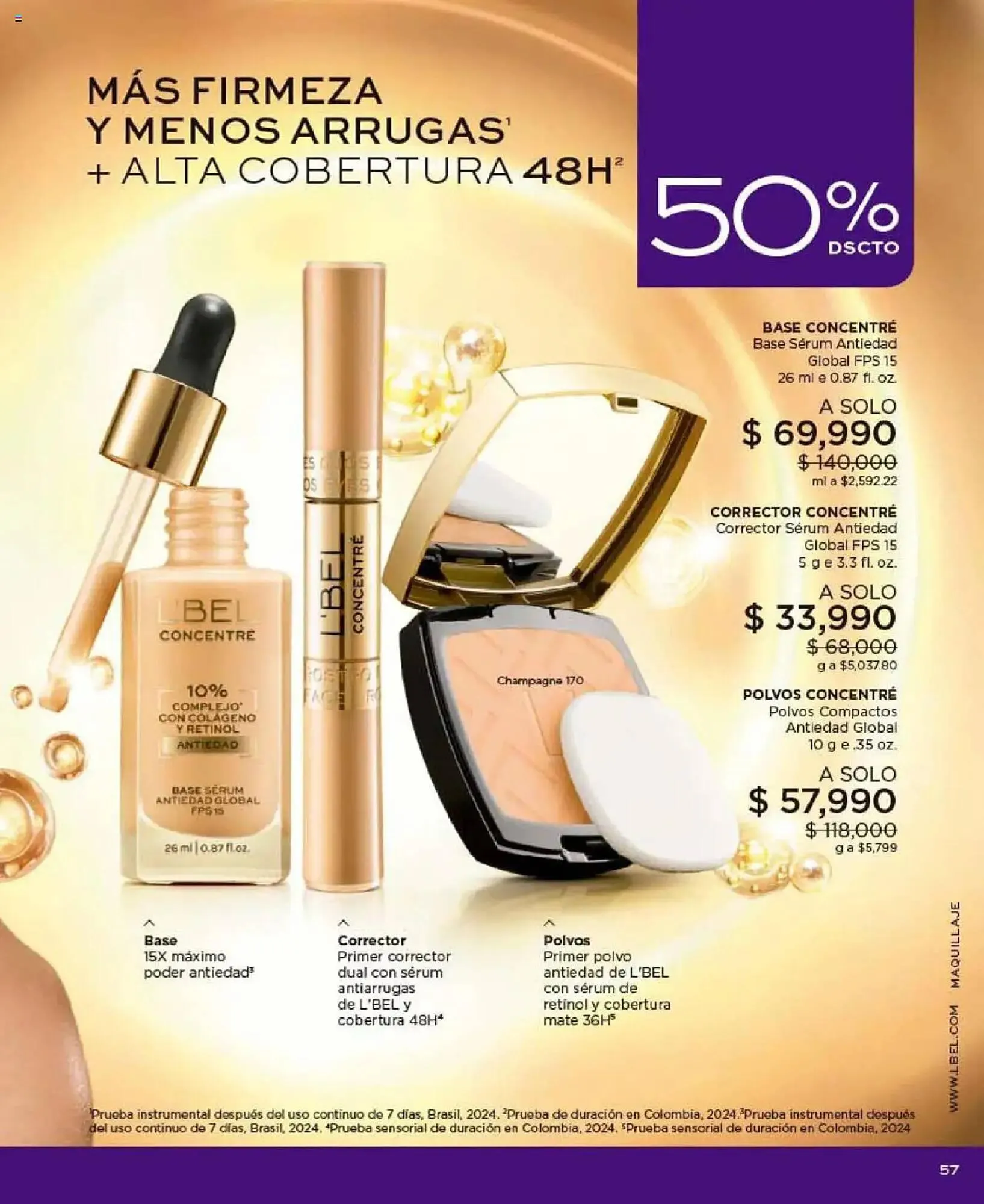 Catalogo de Catálogo L'bel 24 de septiembre al 1 de diciembre 2025 - Pag 57