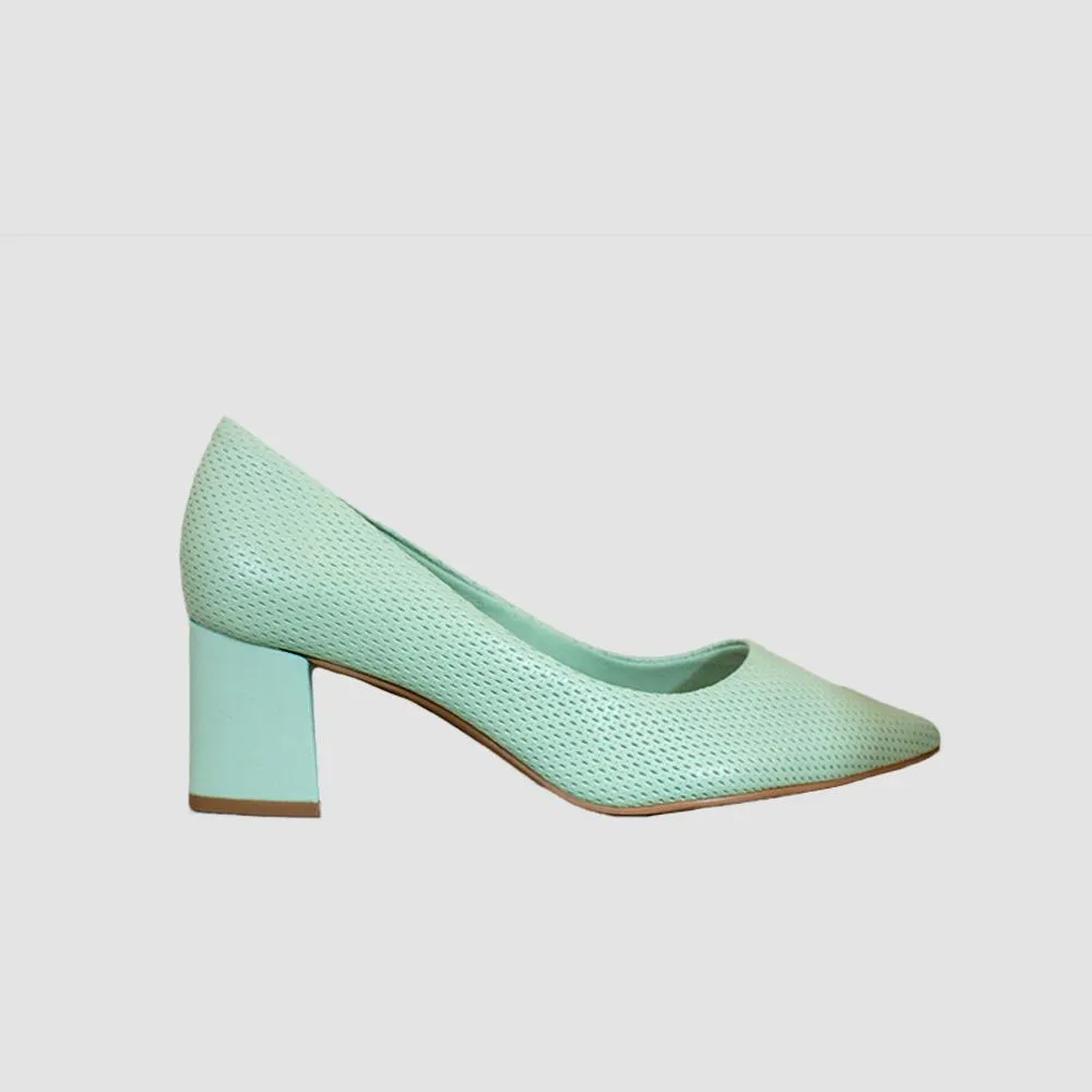 ZAPATILLAS PARA MUJER DEGONA CUERO VERDE