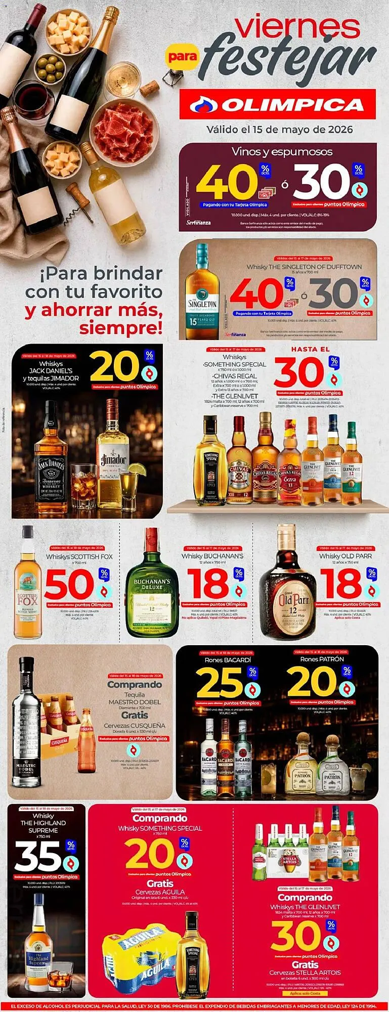 Catalogo de Catálogo Olímpica 15 de mayo al 19 de mayo 2026 - Pag 1