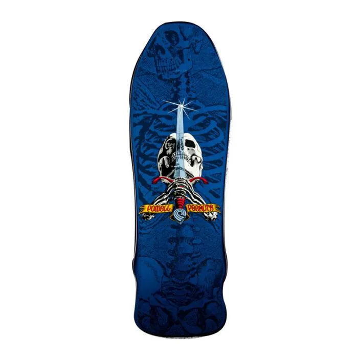 Tabla Coleccionable Powell Peralta Rodriguez Blue Skull & Sword 9.75