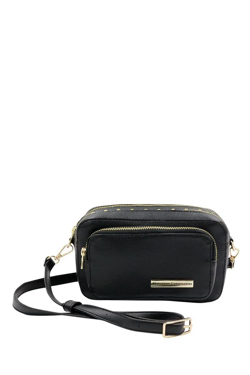 Cartera Negro Blossom