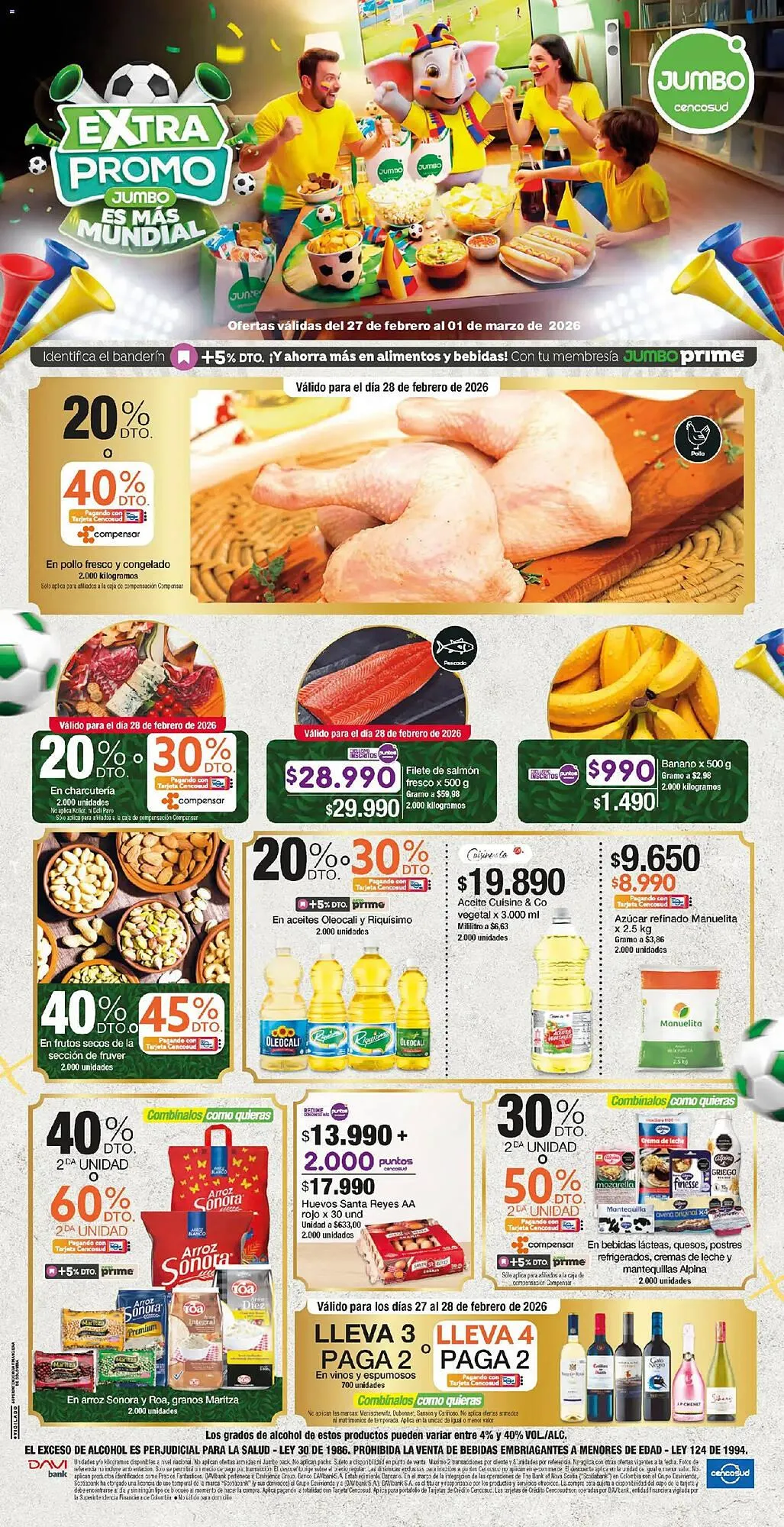 Catalogo de Catálogo Jumbo 27 de febrero al 1 de marzo 2026 - Pag 1