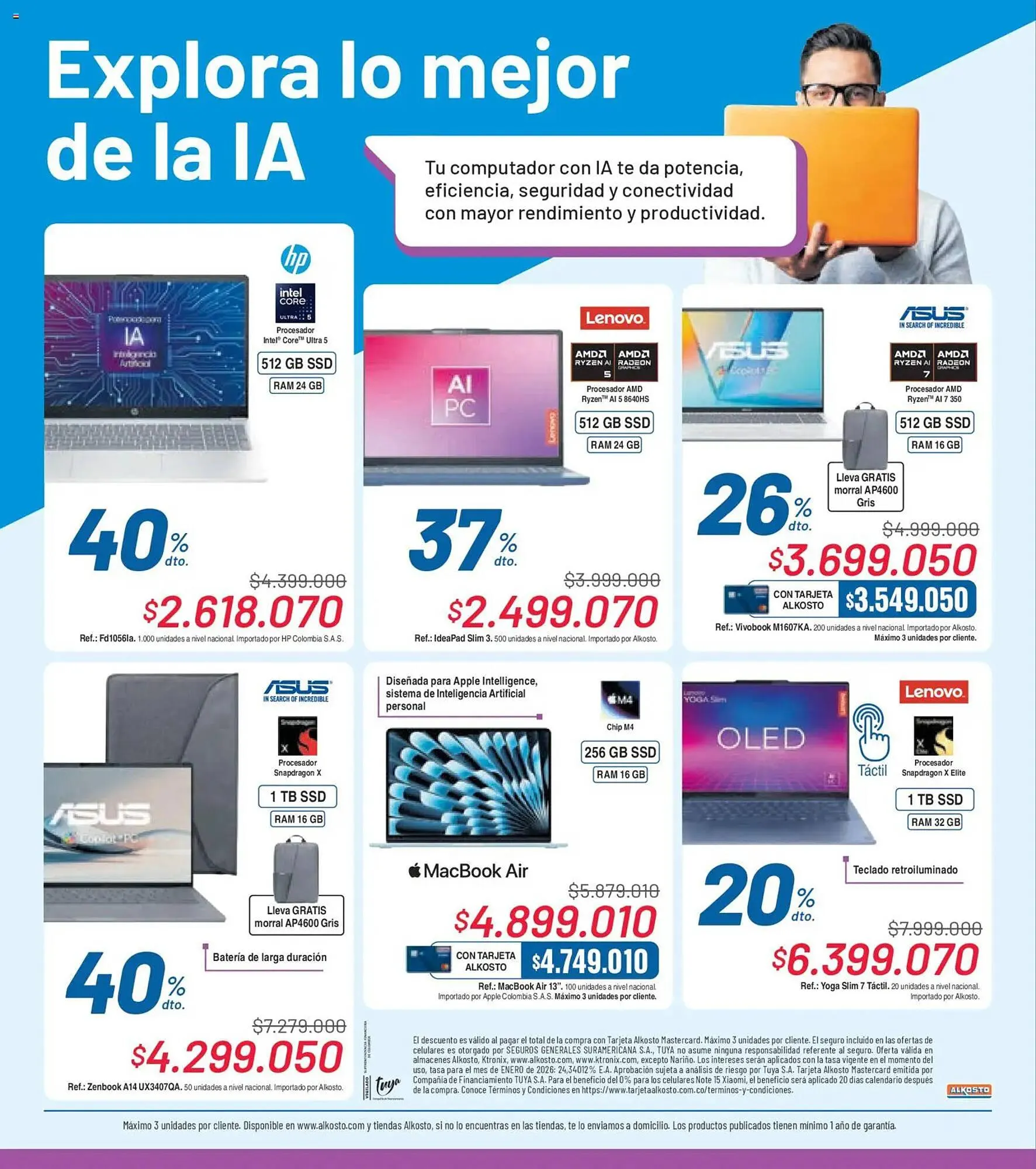 Catalogo de Catálogo Alkosto 31 de enero al 1 de marzo 2026 - Pag 2