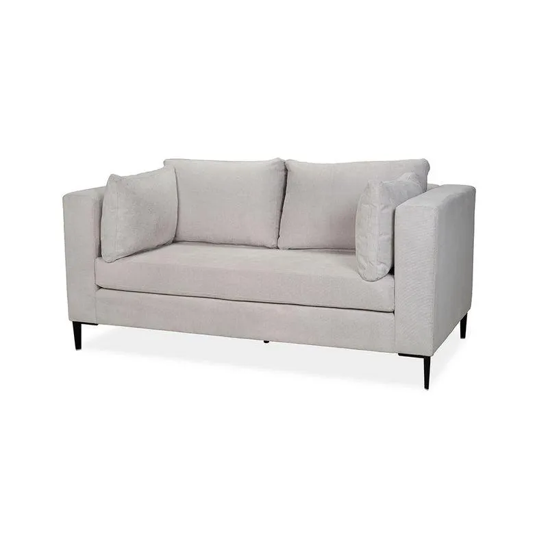 Sofá Alma 2 Puestos Plata