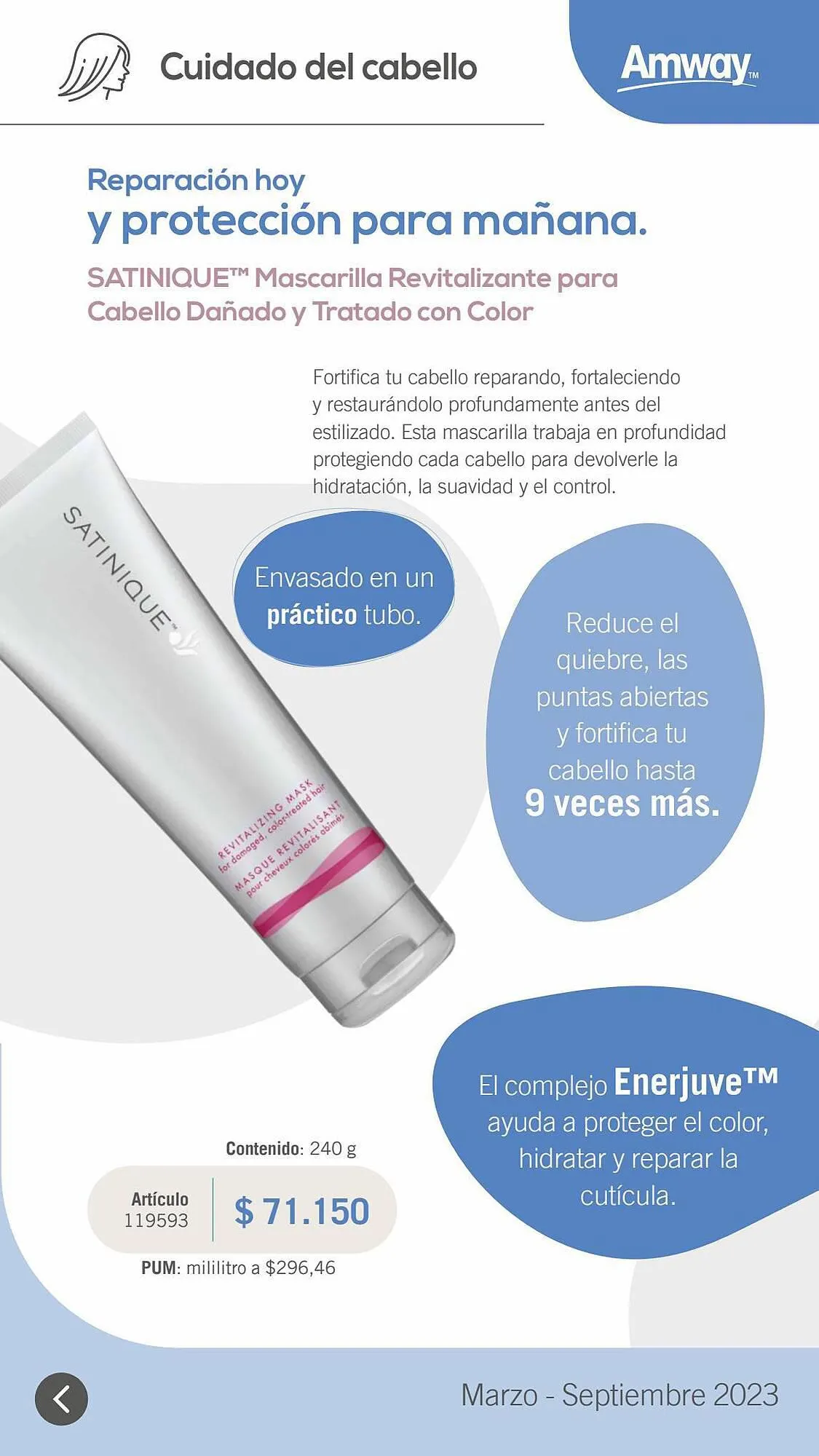 Catalogo de Catálogo Amway 14 de septiembre al 30 de septiembre 2023 - Pag 10