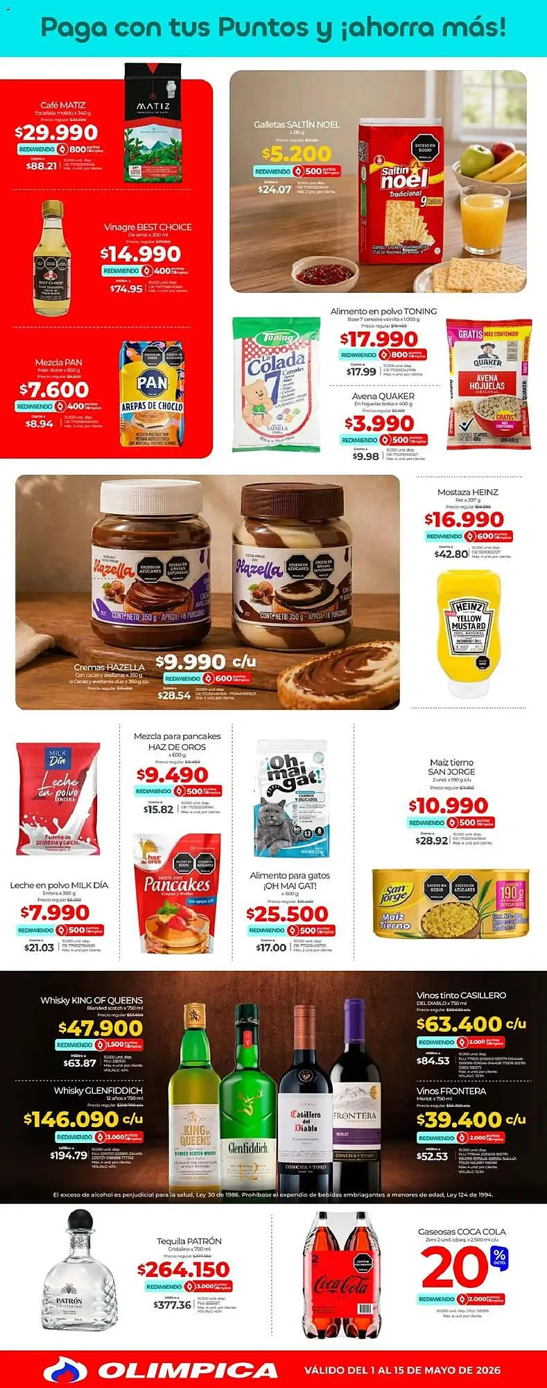 Catalogo de Catálogo Olímpica 1 de mayo al 15 de mayo 2026 - Pag 3