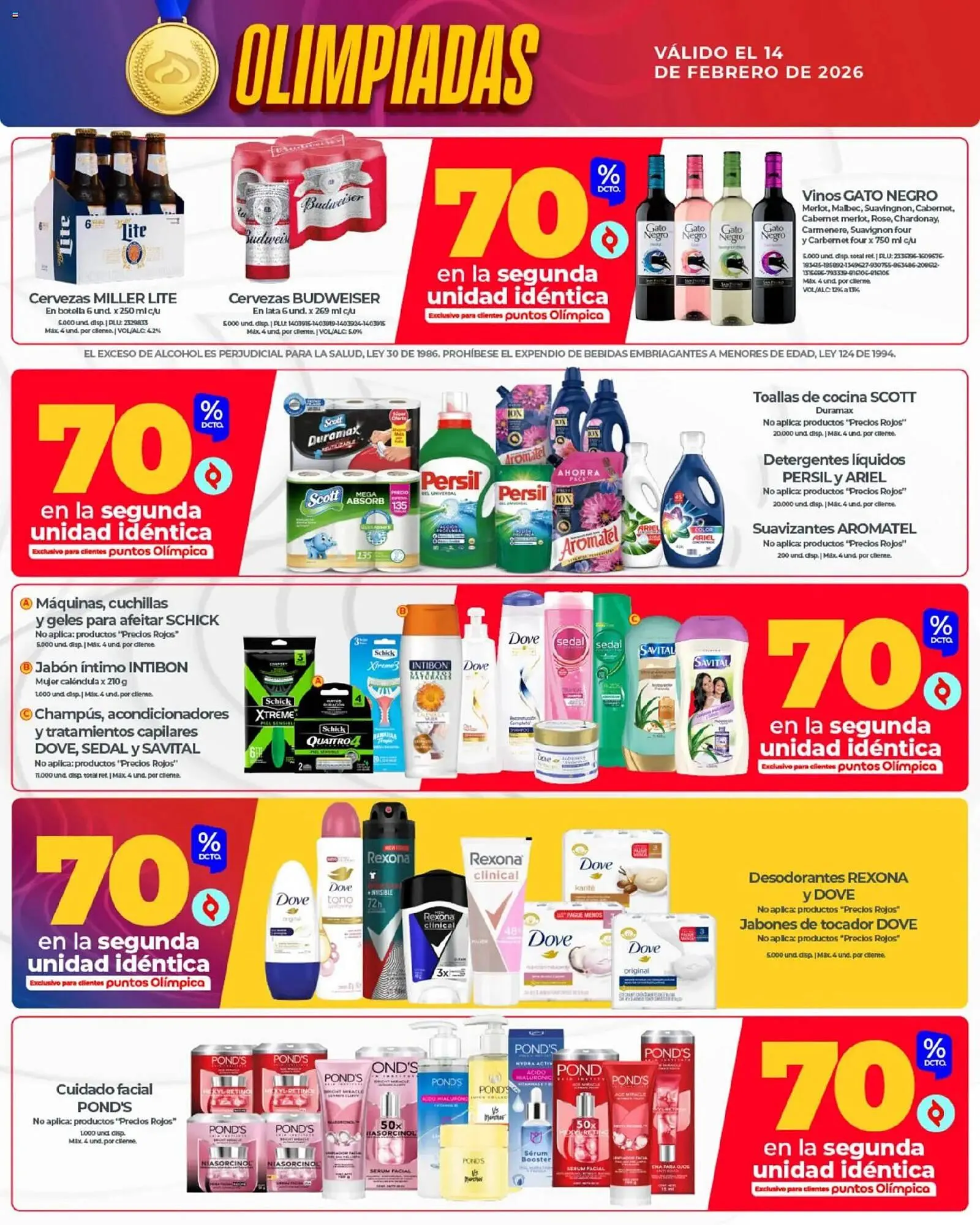 Catalogo de Catálogo Olímpica 14 de febrero al 18 de febrero 2026 - Pag 4
