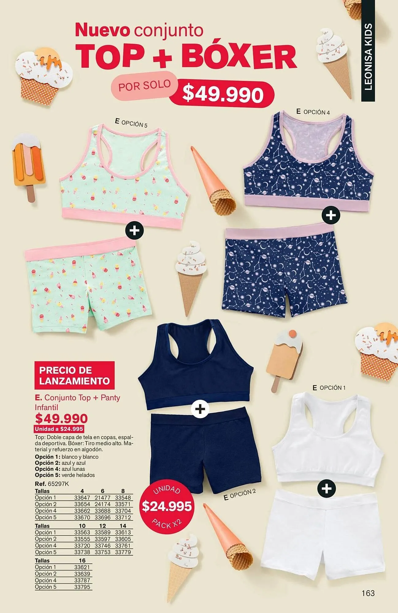 Catalogo de Catálogo Leonisa 4 de agosto al 24 de agosto 2026 - Pag 163