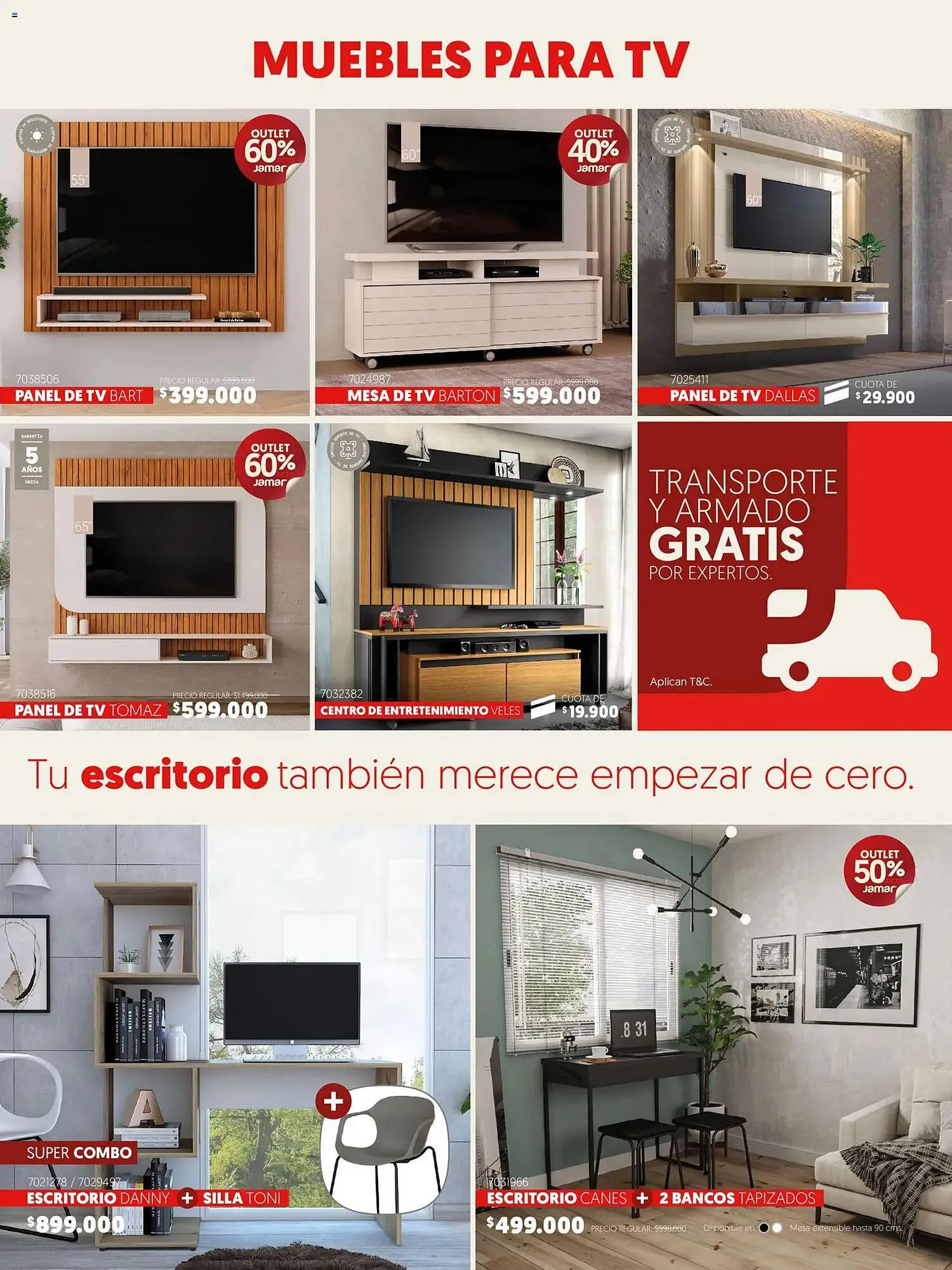 Catalogo de Catálogo Muebles Jamar 7 de enero al 31 de enero 2026 - Pag 5