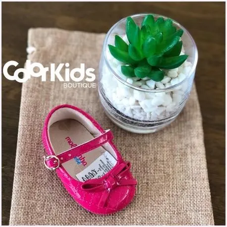 BALETA BEBE MOLEKINHA REF 2901-103 FUCSIA