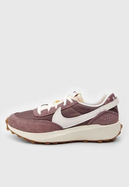 Tenis Lifestyle Borgoña-Beige Nike Waffle Debut Vintage