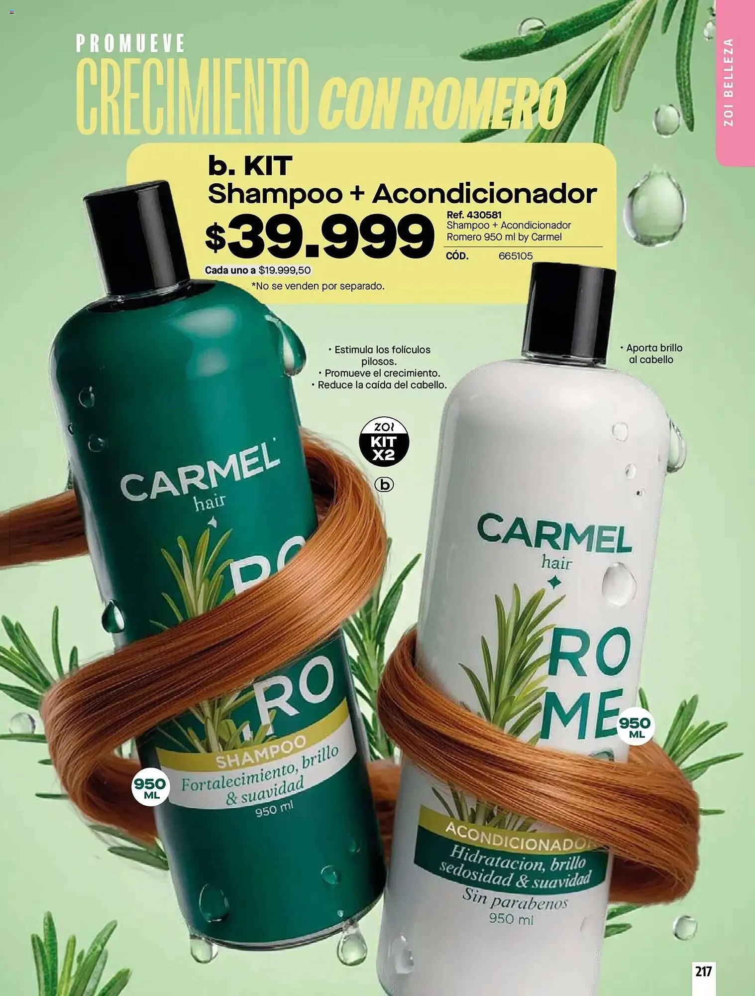 Catalogo de Catálogo Carmel 1 de abril al 30 de abril 2026 - Pag 217