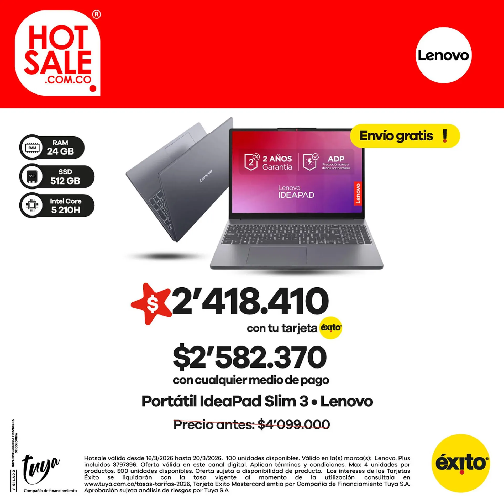 Catalogo de Catálogo Éxito 17 de marzo al 20 de marzo 2026 - Pag 4